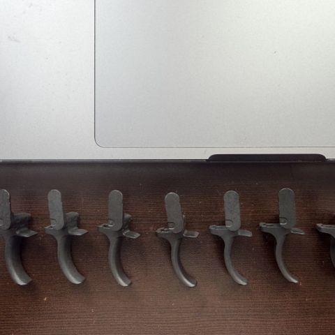 (8) P320 curved triggers