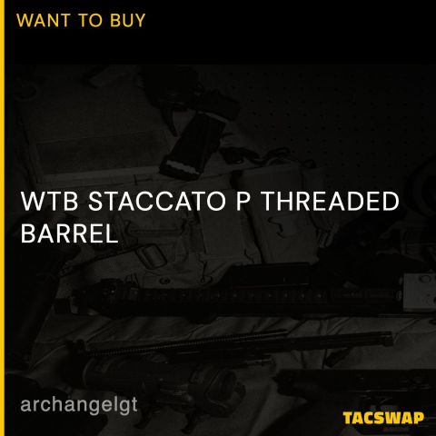 STACCATO P THREADED BARREL