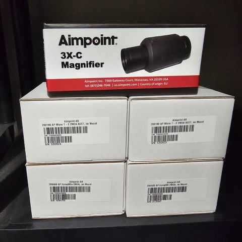 Aimpoint Optics Restocked