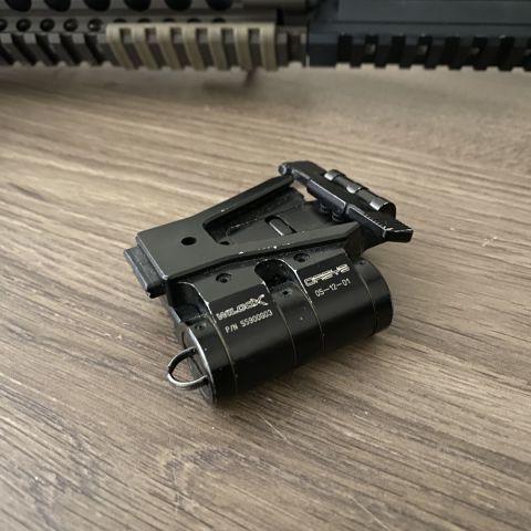 Wilcox flip to side mount. Obo.