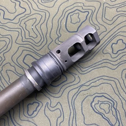 Surefire 7.62 Socom Brake, used with shims 