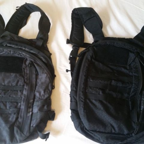 Grey Ghost Gear Assault Packs. Discontinued Typhon and Lightweight Black.