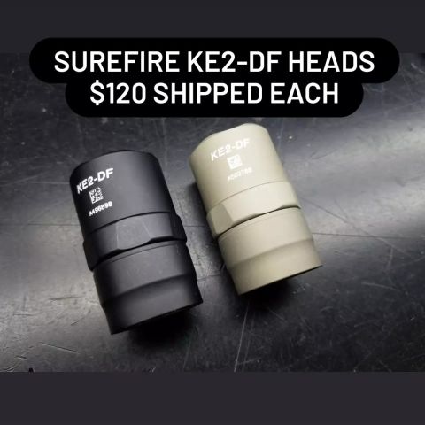 Surefire 640 DF heads