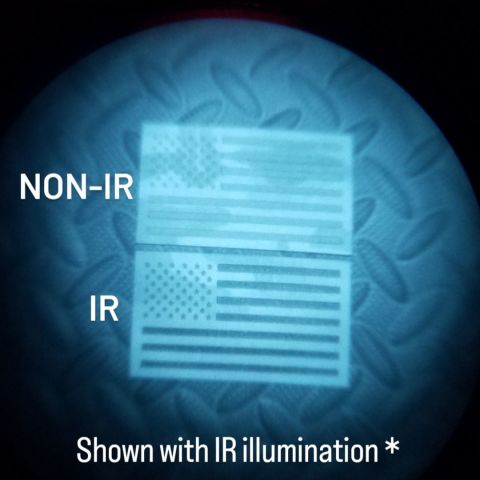 IR Flag Patch Non-Reflective