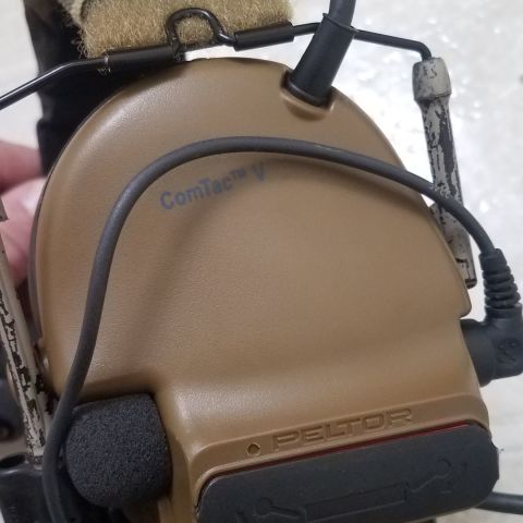 Comtac Peltor 5 single comm