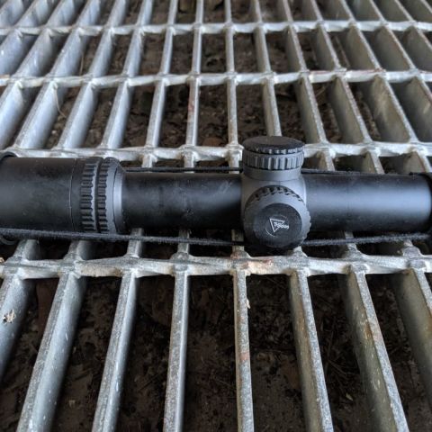 Trijicon 1-4x Accupower, Red Segmented Circle reticle, great shape. No trades.