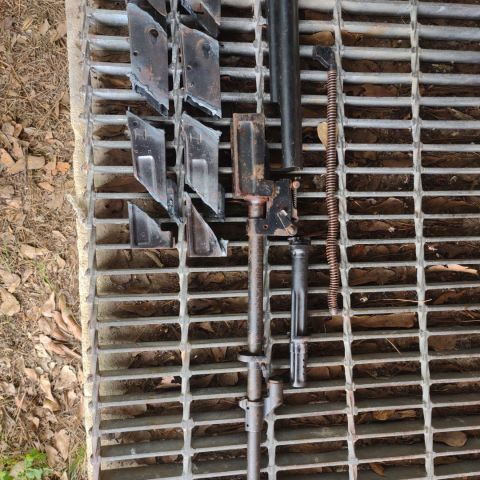 Hungarian milled AK partial kit, as pictured. Original Hungarian barrel is salty on the outside, but pristine internally. Attached stub is saw cut with intact selector markings. Bunch of torch cut receiver sections included for rewelding.