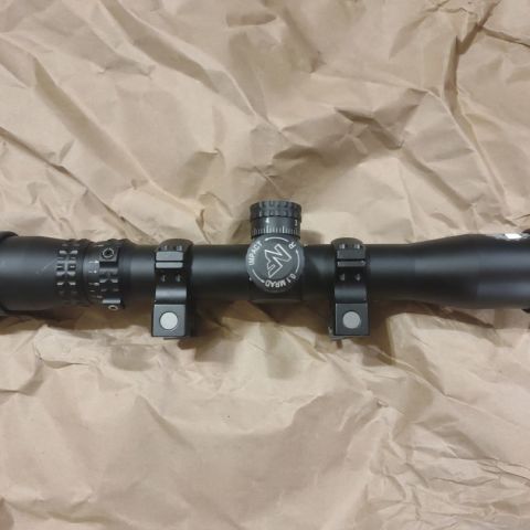 Nightforce 2.5-10x32, mil/mil. Excellent condition, picked it up for a NSW Recce build, but ended up going a different direction. 1.125" NF rings.