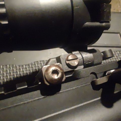 KAC 600M Micro Rear BUIS