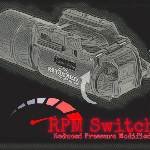 Surefire X300 modified RPM switch