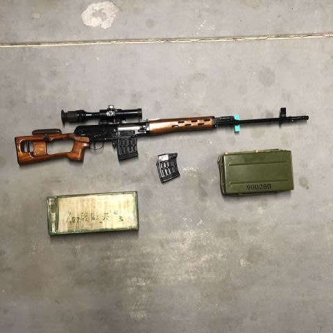 1989 Pre-Ban Norinco NDM-86. This is chinas version of the Russian dragunov, it is chambered in 7.62x54R. About 1300 of these exist in the United States currently, this one was imported by CJA in Springfield, MT in 1993. It has an adjustable gas block, which is also more rare. More info can be found here: http://www.dragunov.net/ndm86.html
This rifle has about 30 rounds through it, it was cleaned then stored, it’s an awesome gun, I’m just looking for some other stuff at the moment. 
All parts are in 9.5/10 condition, all serial numbers match, except stock, but the stock matches the green box, this is just how they came, not sure why. 
Package includes: 
Rifle
2x Mags
Scope
Green box with original cleaning kit, original sling, extra bulbs for scope, extra rubber eyepiece, and original manual. Also will include unopened Chinese marked ammo tin, I think it has 400 rds, idk I don’t read mandarin and I never opened it. 

For questions or more pictures please text me at 775-843-2075

Trades I’d consider: KAC SR-30, Remington RACS M40A6 chassis, KAC SR-25, T36, G36, S&B 25x in RAL8000, AUG CQC, Honey Badger, Surefire SPS FDE 