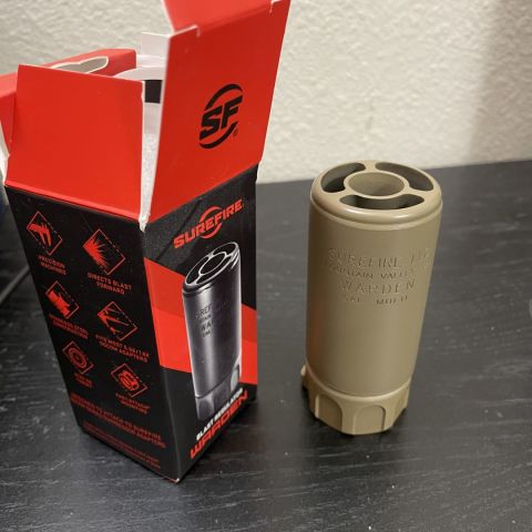 FDE Surefire Warden, has 5 rounds through it. Text 775-843-2075 