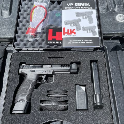 HK VP9L Optics Ready. I put one mag through it and it just wasn’t for me. It’s an awesome pistol, extremely accurate, great trigger for a striker fired pistol, and looks good too. Comes with everything from the factory and looks brand new. 