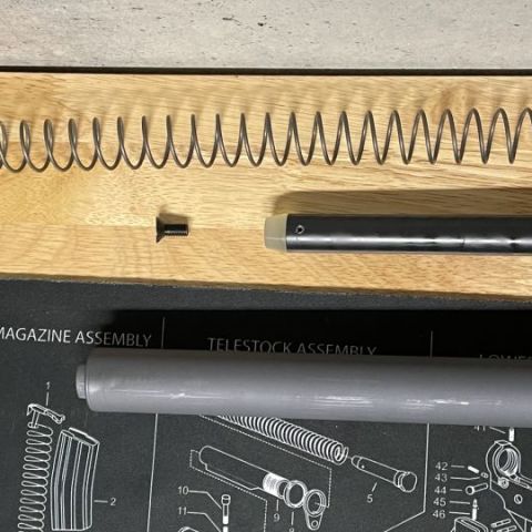 WTS: Like New KAC M110 buffer system. KAC M110 buffer tube, KAC M110 buffer spring, KAC M110 buffer. I put 10 rounds through it with my KAC 6.5CM and prefer the normal buffer system.