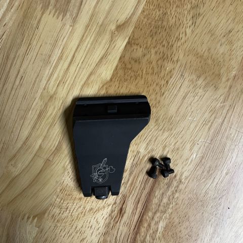 KAC 45 degree offset Aimpoint mount. Used, but in like new condition. Text 775-843-2075