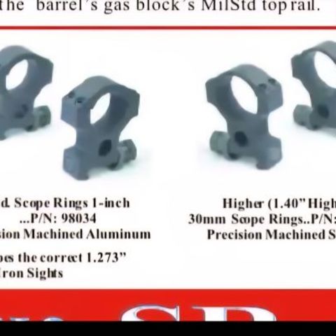 WTB Kac 30mm Rings 1" heights 