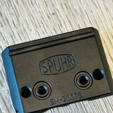 【実物】SPUHR SM-2007 マウントベース Spuhr | Aimpoint T1, T2, H1 Mount