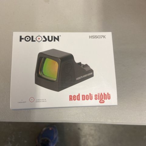 Got some holosun 507k 2 moa