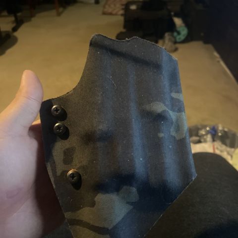 Bmc QVO secondary holster for CZ p10c fits Glock 9mm also. Comes with wls