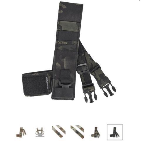 Multicam black fat strap, spiritus system