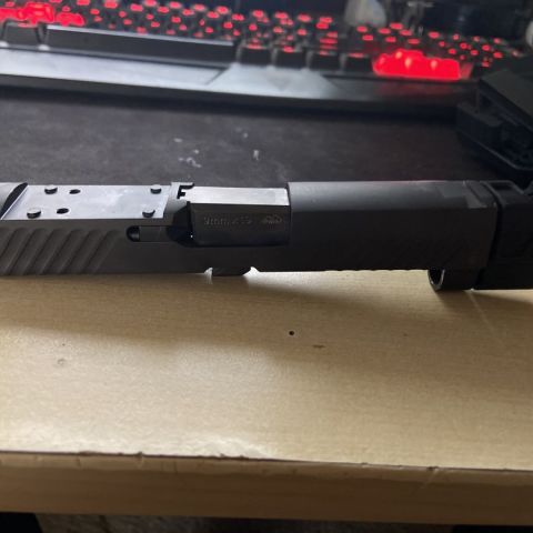 Sig p320 dpp cut with pmm barrel and comp. No internals