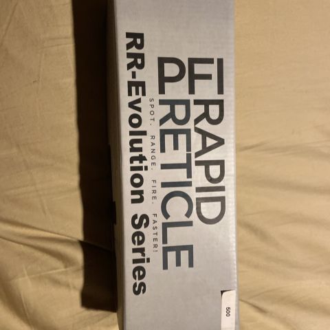 New PFI rapid reticle-3G 1-6 lpvo