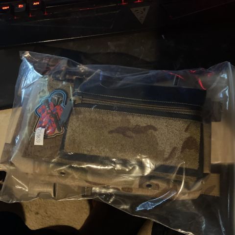 Mk4 Multicam arid chest rig, spirtuis system with large micro candy from gypsy walker (micro sold) only mc arid chest rig