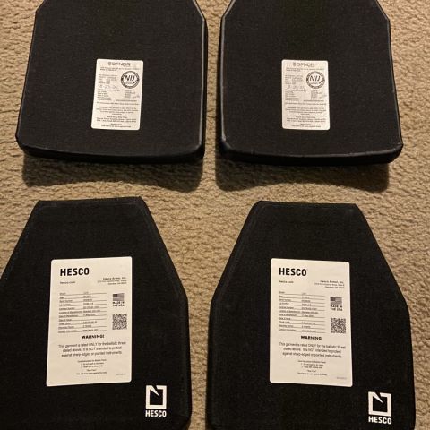 Hesco l210 large SC(sold) and Dfndr 3+ SC Medium