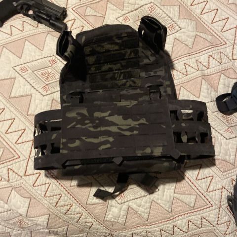 LONDON BRIDGE TRADING LBT-G3 PLATE CARRIER - MULTICAM Black Large