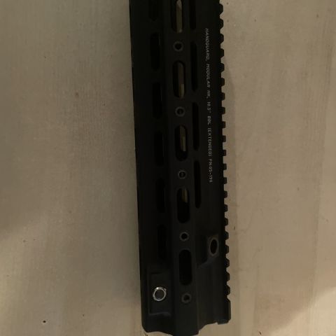 Geissele rail for mr556/hk416