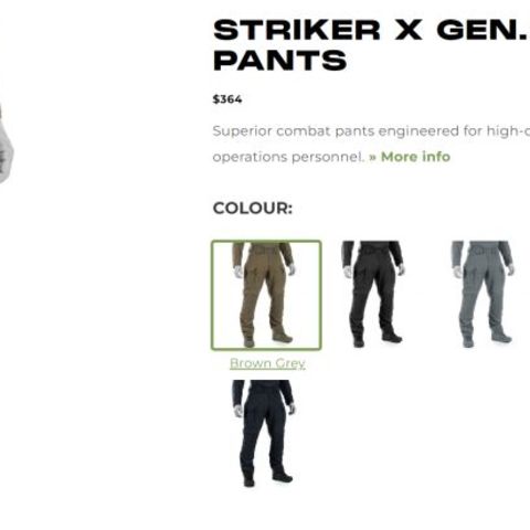 UF Pro gen 2 combat pants