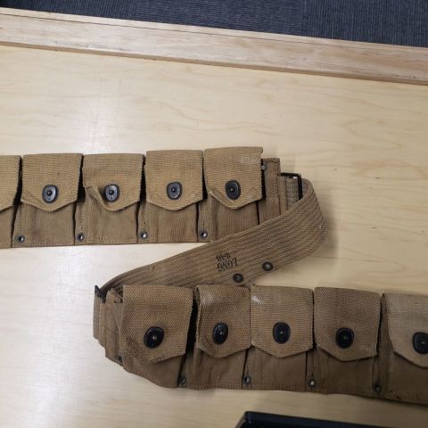US WW1 Cartridge Belt