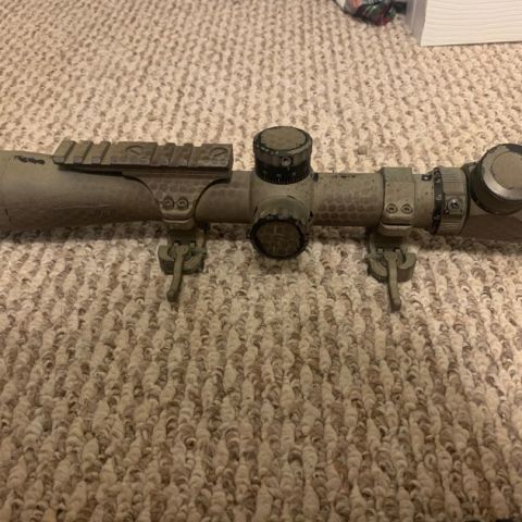 Leupold MK4 3.5-10x40 M2 TMR and ARMS rings