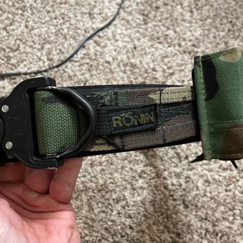 M81 Woodland Ronin Task Force belt -medium with M81 Esstac 2+1 