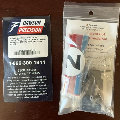 Staccato DPO RMR Mount 