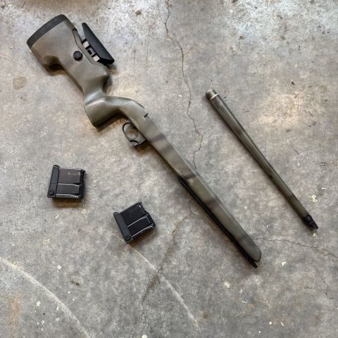 Tikka UPR 6.5 cm components 