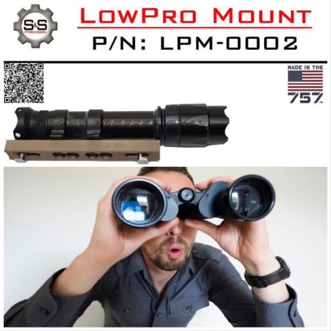 ISO S&S lowpro mount 
