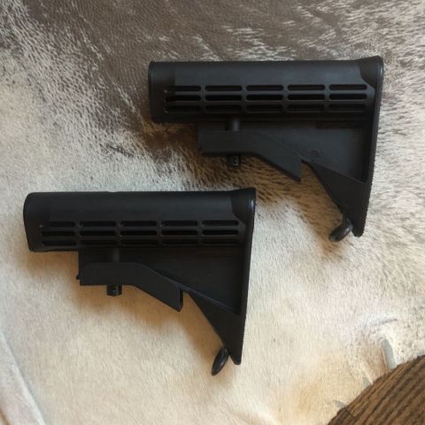 Colt waffle stock. Two available 