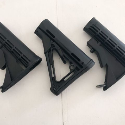 Magpul ctr **sold**
Colt m4 stock 25 shipped each **1 left**