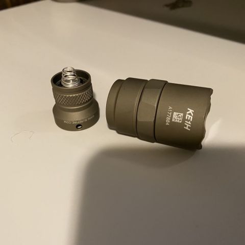 Surefire ke1h head and tailcap
