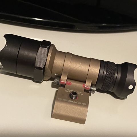 Rare s&s rotational mount with semi hard to find scalloped head and tail switch 