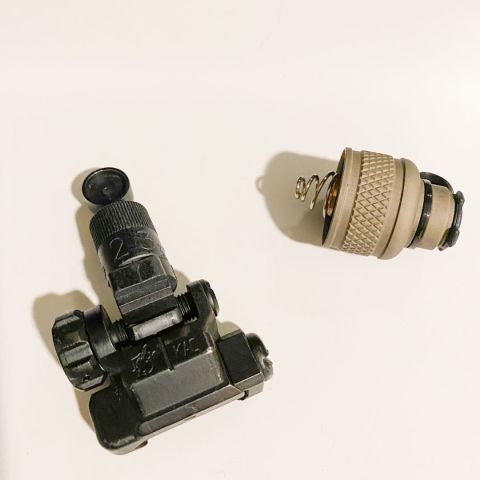 KAC rear sight $130 shipped 

Surefire tan tail cap ***sold**