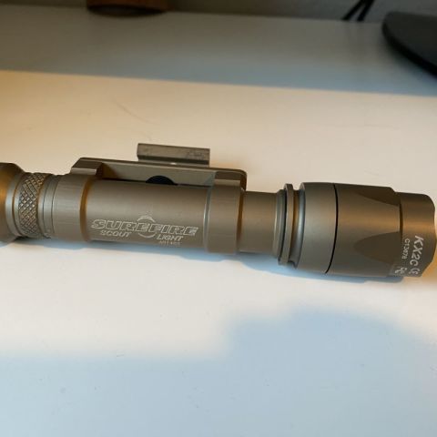 Rare Tano scout with rare surefire offset mount 