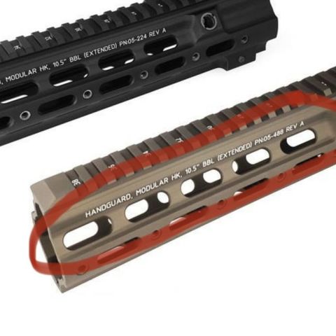 WTB:  looking for an old gen SMR 416 in tan  rail rev A or B.  with the 5 vent slots up top like pictured. Not looking for the newer 4 slot version that can be found. Will pay a good bit for it. 