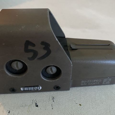 Surplus su231. Still bright reticle 