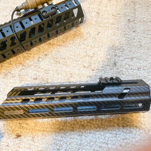 Lancer Carbon hand guard for legacy MCX 