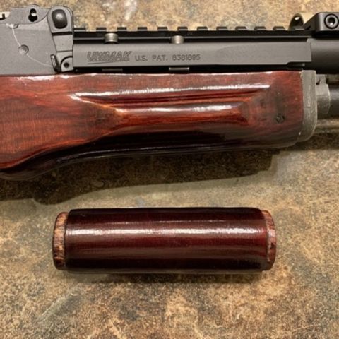 Soviet stocks “Russian blood” handguards 