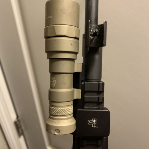 SureFire m300 500 lumen scout light with Haley strategic sbr mount