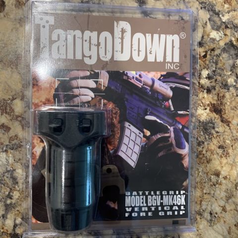 Tango down stubby grip black....mounted ...not for me