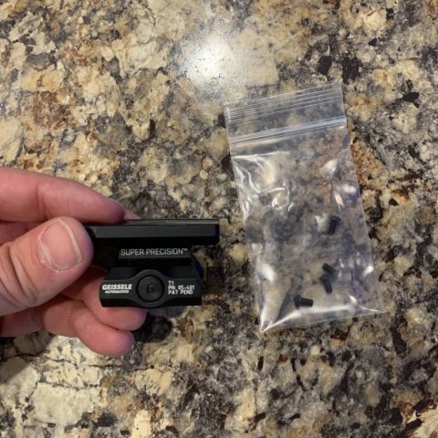 Geissele Absolute Aimpoint T2 mount with screws